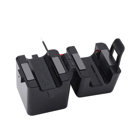 Pro Grade 100 Amp Split Core Current Transformer With Five Meter Cable Precision Calibrated AC Signal in black plastic casing.