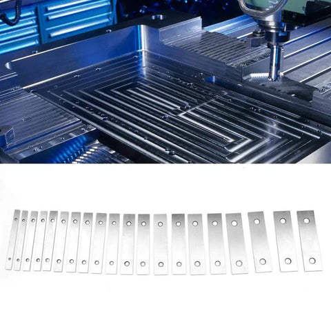 Pro Grade 10 Pairs 1/8 Inch Precision Parallel Steel Set With 0.0005 Inch Accuracy For Machinists, Great For Drilling, Milling, Jigs, And Tight Workpiece Alignment