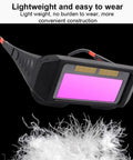 Badass Auto Darkening Welding Goggles with Instant Arc Sensing for Pro Level Eye Protection, lightweight and easy to wear