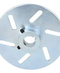 Heavy Duty 6 Inch Mechanical Brake Disc Rotor One Inch Bore Quarter Inch Keyway for Manco ASW Buggies, steel design.