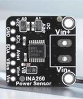 Top Shelf I2C Current Voltage Power Sensor Module With 1 Percent Accuracy And 16 Bit High Speed Readouts for robotics and industrial applications.