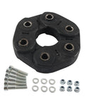 Heavy Duty Premium Rubber Prop Shaft Coupling Fix Kit For Mercedes Benz W202 W203 W210 W220 To Crush Vibe And Silence The Ride rubber coupling with bolts, washers, and nuts