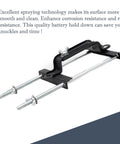 Rock Solid Aluminum Car Battery Holder Bracket With J Bolt Heavy Duty Adjustable Vehicle Mount, detailed view of adjustable mount.