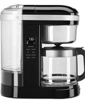 12 Cup Drip Coffee Maker With Spiral Showerhead And Programmable Keep Warm Plate For Rich Consistent Brews Every Time Onyx Black KCM1209