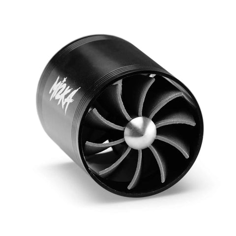 Turbocharged Turbonator Air Intake Fan For Cars And Trucks, Gas Saver And Quick Acceleration Boost, 2.5 To 3.0 Inch Universal Fit