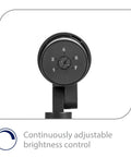 Close-up of 12V Landscape Accent Light With Adjustable Beam And Integrated Brightness Control Built Tough As Nails dial