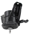 Heavy Duty Right Side Engine Motor Mount Plug And Play Bolt On Swap For Kia Optima 2016 To 2020 And Hyundai Sonata 2015 To 2019, showing black rubber and metal design.