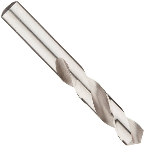 Single drill bit from Pro Grade Short Length HSS Drill Bit Set In Metal Case, 29 Piece, 118 Degree Conventional Point, Bright Finish