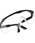 Clear UV Protective Safety Glasses With Side Shields for Yard Work and Gardening, Scratch Resistant Polycarbonate Lenses visible