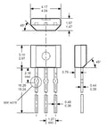 Top Tier Hall Effect Sensor Magnetic Detector Pack Of Twenty For Arduino Projects Offering Four Point Five To Twenty Four Volt Operation And Reverse Polarity Shield Delivers A Kickass Setup For Street Rod Wiring And Smooth Electronic Switching Control dimensions schematic