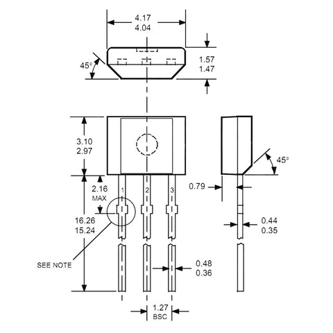 Top Tier Hall Effect Sensor Magnetic Detector Pack Of Twenty For Arduino Projects Offering Four Point Five To Twenty Four Volt Operation And Reverse Polarity Shield Delivers A Kickass Setup For Street Rod Wiring And Smooth Electronic Switching Control dimensions schematic