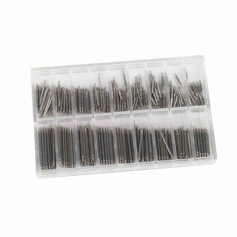 All In One Watch Spring Bar Kit With 360 Pieces Stainless Steel Pins 18 Sizes From 8mm To 25mm Replacement Link Pins