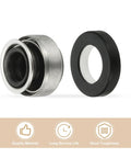 Gearhead Grade Heavy Duty Mechanical Shaft Seal Kit For Gas Water Pumps 13mm Inner Diameter 0.51 Inch Seal Replacement, black metal