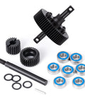 Steel Gearbox Transmission Gear Set With Ball Bearings Upgrade For 1/10 Traxxas Slash 2WD Rustler Stampede Bandit VXL RC Car