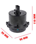 Heavy Duty Auxiliary Coolant Water Pump Motor For 2017 To 2022 Tesla Model 3 Electric Sedan, 90mm diameter, direct replacement part.