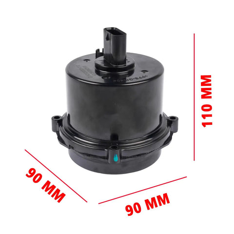 Heavy Duty Auxiliary Coolant Water Pump Motor For 2017 To 2022 Tesla Model 3 Electric Sedan, 90mm diameter, direct replacement part.
