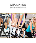 Indoor Bike Trainer With Magnetic Resistance Foldable Portable Turbo Trainer Stand used in fitness training sessions