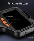 Function buttons on 1080P HD Endoscope Camera With Light, 4.3 Inch Built-In Screen, showing light adjustment and mode controls