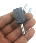 Pro Grade 20mm Cylindrical Grinding Stone Set With 1 Quarter Inch Shank Aluminum Oxide Mounted Grinding Stones For Rotary Tools