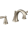 Brantford Brushed Nickel 2-Handle Deck Mount Roman Tub Faucet Trim Kit With Valve Compatibility For Quick Bath Remodels 9000 Series Required T4943BN M-PACT Ready