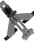 Super Durable Adjustable Edge Guide Fence Jig For Woodworking Routers Quick Attach Slide System showing measurement scales and clamp design.