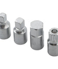 Oil Sump Drain Socket Wrench Set 3/8 Drive Pro Grade Heavy Duty Metal Gearbox Screw Removal Tool Kit Compatible With H17 S8 S10