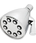 Brass Shower Trim Kit S2251E175 With Icon Compatibility, heavy duty polished chrome showerhead with round design