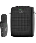 Wireless Classroom Voice Amplifier For Teachers With Clip On Mic System 15W Portable PA To Be Heard Clearly Without Shouting Bluetooth 12 Hour Battery Auto Pairing Ultra Lightweight Clip Mic WB005N