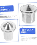 Pro Grade Dowel Pin Set And Centering Transfer Kit For Woodworking, Easy To Use Marking Tool For Tenons, Cabinets And Shelves, Durable Steel Pins For Precise Hole Alignment, high grade steel pin close-up