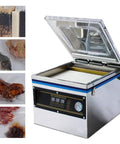 Pro Grade Digital Vacuum Sealing Machine For Easy Food Storage And Freshness, sealing foods and materials, desktop chamber sealer.