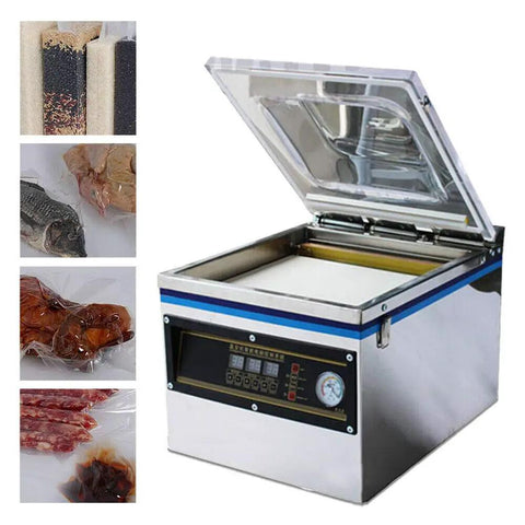 Pro Grade Digital Vacuum Sealing Machine For Easy Food Storage And Freshness, sealing foods and materials, desktop chamber sealer.