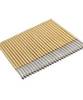 P100 E2 Spring Test Probes Set 100 Brass One Point Five Millimeter Round Conical Head Pins For PCB Testing 3A Rating Six Point Five