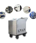 Industrial Grade Dry Ice Blaster With CO2 Cleaning System For Semiconductor Machinery Precision Paint Rust Stripping Zero Residue Cleanup.