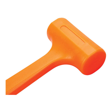 Three Piece Dead Blow Hammer Set With Brass Cap Hammer 12 Oz Ball Peen 16 Oz And 24 Oz Dead Blow Urethane Coated Orange Hammer