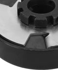 Close-up of Badass 13 Tooth Centrifugal Clutch For Go Karts and Mini Bikes, showcasing the metal coupling and sprocket hub.
