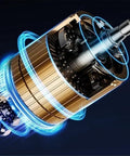 Electric motor component for Hella Sturdy Electric Hydraulic Lift Table, showcasing inner rotating parts and design features.