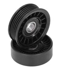 Fauitay Drive Belt Idler Pulley Set 2 Pcs Durably made of metal and ABS for Fairlane AU BA BF NF NL models 1995-2007.