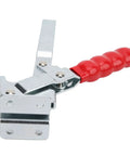 Workhorse Welding Toggle Clamp Downstroke Fixture With 182Kg Holding Force Galvanized Vertical Clamp For Rock Solid Workholding; red handle