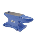 Rugged Round Horn 55 Pound Cast Iron Anvil for Blacksmiths and Metal Shops Built Tough Industrial Tool with Smooth Surface