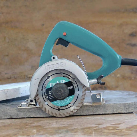Heavy Duty Masonry Saw Delivers Kickass Performance With A Solid 9.6 Amp Motor Engineered To Slice Concrete Brick And Tile Like A Champ Without Killing Your Back On The Daily Grind
