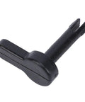Close-up of black plastic Glove Box Hinge Pin Replacement For Nissan Altima Murano Pathfinder 1995 Through 2016 Easy Install
