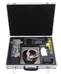 Kickass Boss Level Handheld Ultrasonic Liquid Flow Meter For Seawater And Industrial Sewage With Digital Display in carrying case.