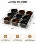 Keep Your Gear Legit With This Stackable Acrylic Belt Organizer featuring nine roomy compartments for belts, ties and wallets.