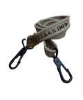 Heavy Duty 60 Inch Khaki Canvas Sling For Bren LMG With Dual Hook Quick Attach Two Snap Hooks Mil Spec Reenactment Gear Adjustable For Mk1 Mk2 Mk3 Tough As Nails