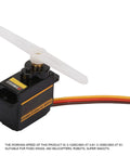 Metal Gear Analog RC Servo Motor Drive Set Four Piece, Rock Solid Shockproof And Stable Micro Gear Servo For Fixed Wings