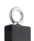 Metal ring and bracket detail of Cable Pulley System With 360 Degree Rotation And Silent Operation For Gym Gear, Clothesline Pulley Attachment