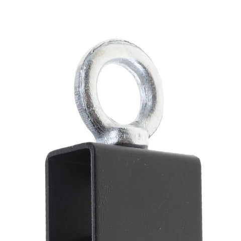 Metal ring and bracket detail of Cable Pulley System With 360 Degree Rotation And Silent Operation For Gym Gear, Clothesline Pulley Attachment
