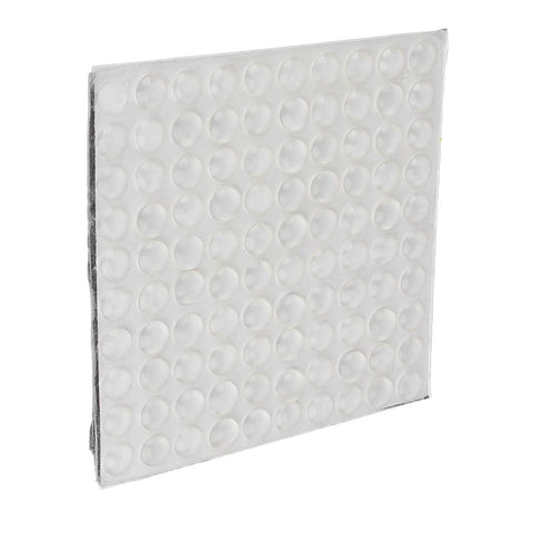 Sheet of self-adhesive silicone pads for 2 Inch Drawer Bumpers Set With Self Adhesive Silicone Feet For Quiet Cabinets And Drawers