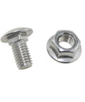Track Bolt Beefy Heavy Duty Garage Door Hardware Screw Nut 304 Stainless Steel Bridge Square Neck Bolt M8x16mm With Flange Female M8