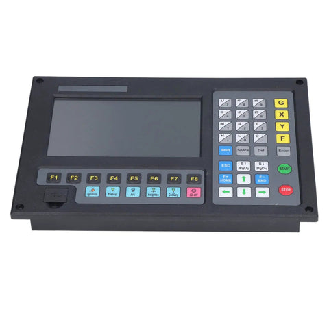 Pro Grade CNC Control System With 2 Axis Linkage 7 Inch HD Display Heavy Duty Stainless Steel Build High Precision Motion Controller For Plasma Cutting 0.001mm Accuracy 200KHz Pulse Frequency, 7-inch display